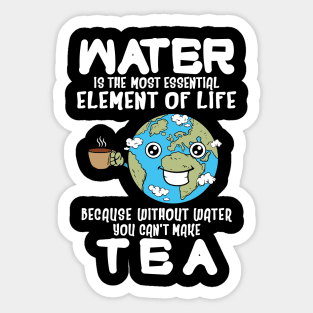 Funny Tea Lover Sticker